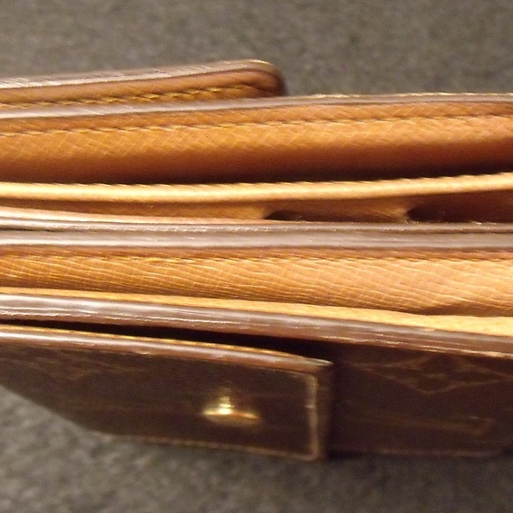 LOUIS VUITTON VINTAGE WOMEN'S BROWN MONOGRAM TRIFO - Picture 3 of 8